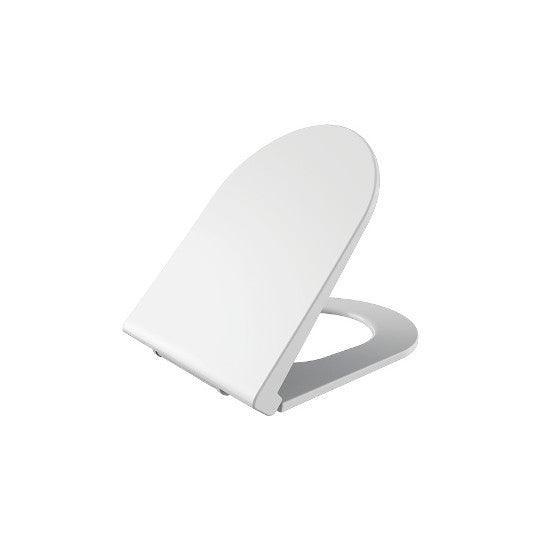 Amasra Thermoplast Soft Close Toilet Seat Cover White - Qavunco