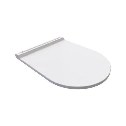 Vento Monoslim Duroplast Soft Close Toilet Seat Alpin White - Qavunco