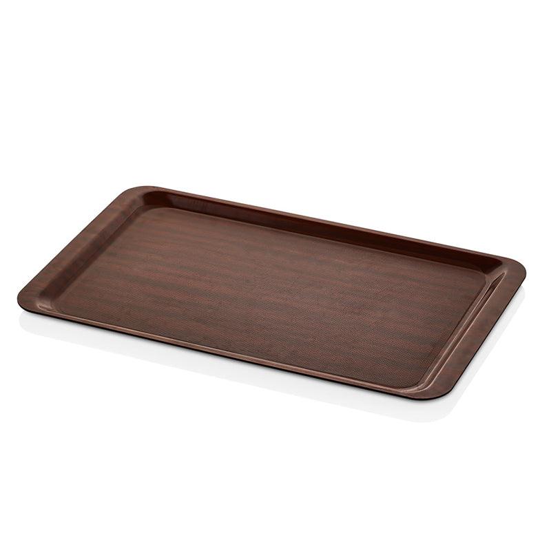 Mahogany Rectangle Tray - Qavunco