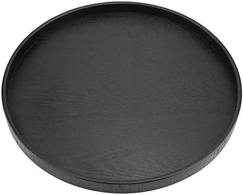 Black Round Tray for HORECA - 38cm and 43cm - Qavunco