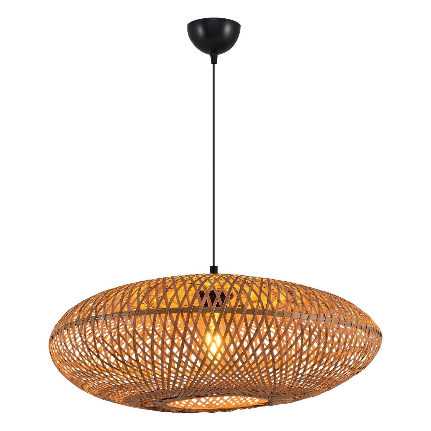 Mykonos Oak Pendant Lamp - 50x120cm - Qavunco