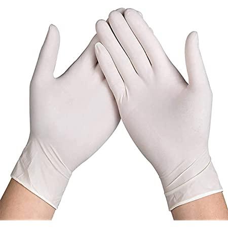 Multi-Purpose Gloves 100 Pcs. Size L (White) - Qavunco