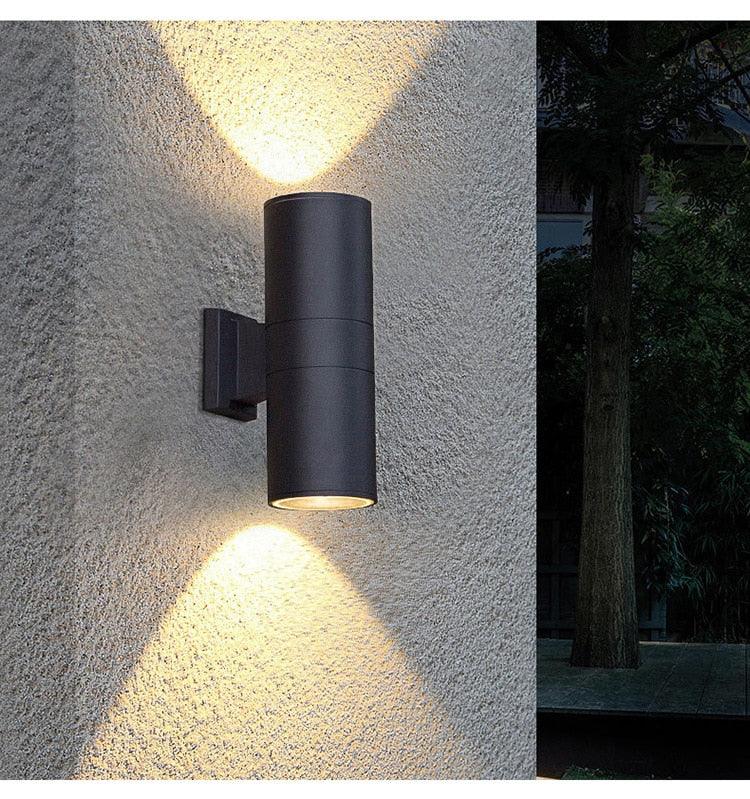 Double Sided Tala Wall Sconce - Outdoor - Qavunco