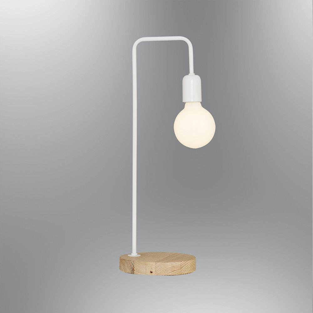 Velatta Table Lamp White - Qavunco