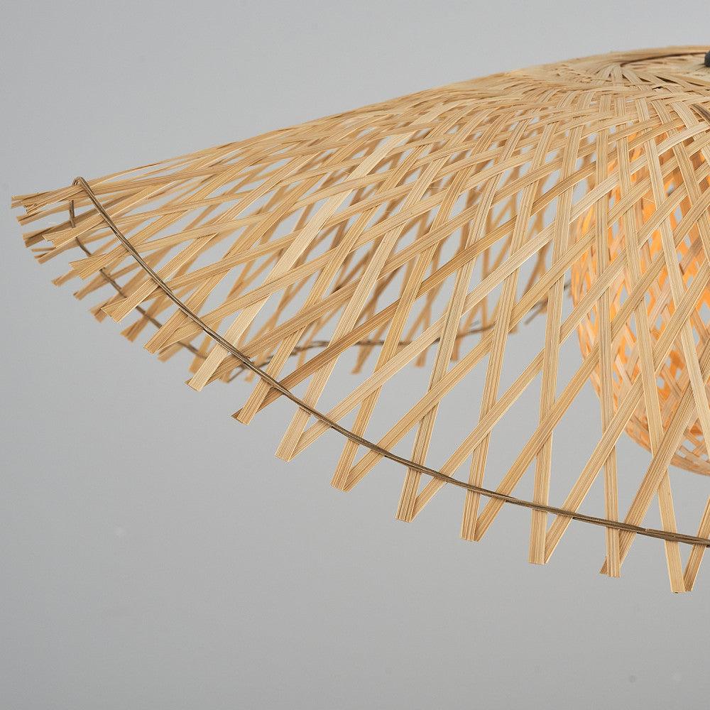 Mykonos Wicker Pendant Lamp - 65x15cm - Qavunco