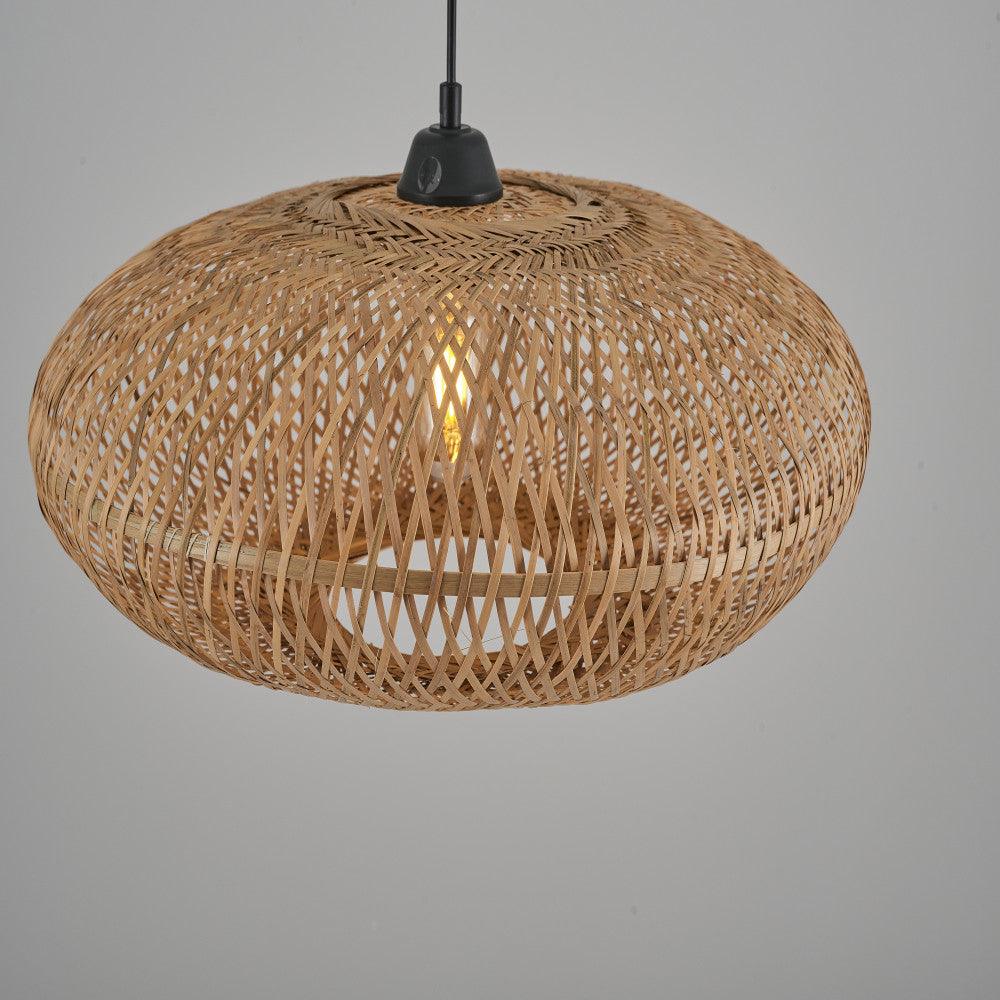 Mykonos Oak Pendant Lamp - 50x120cm - Qavunco