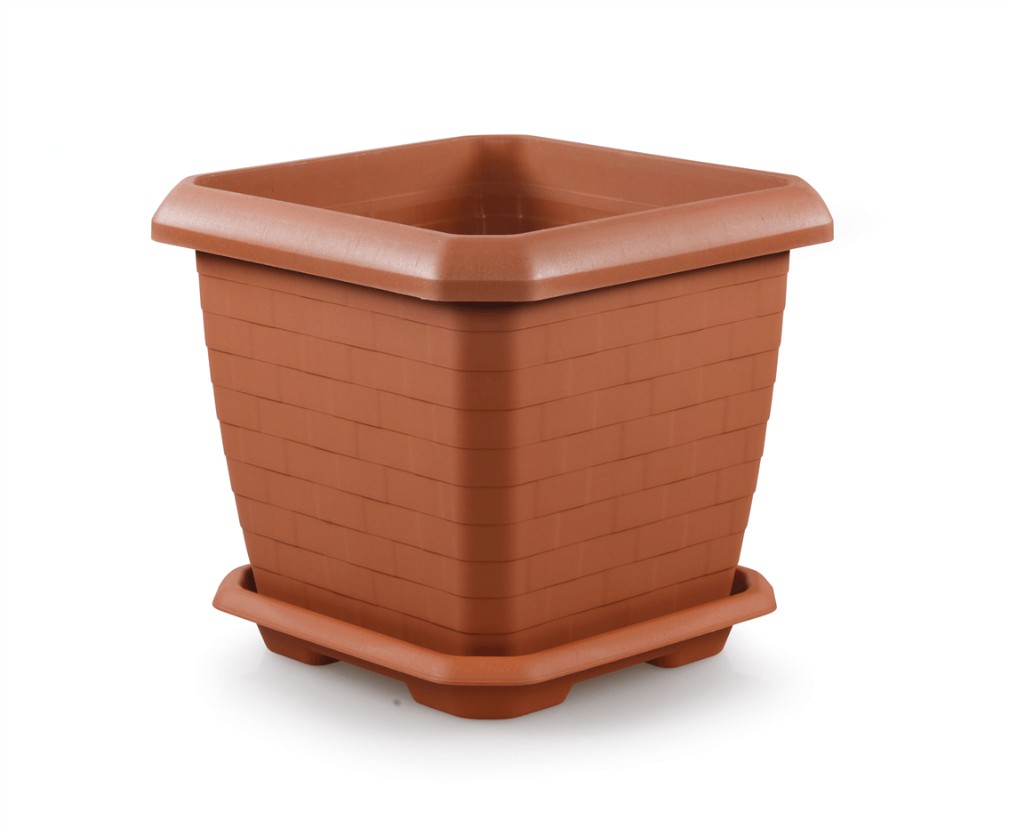 Hisar Square Flower Pot - Qavunco