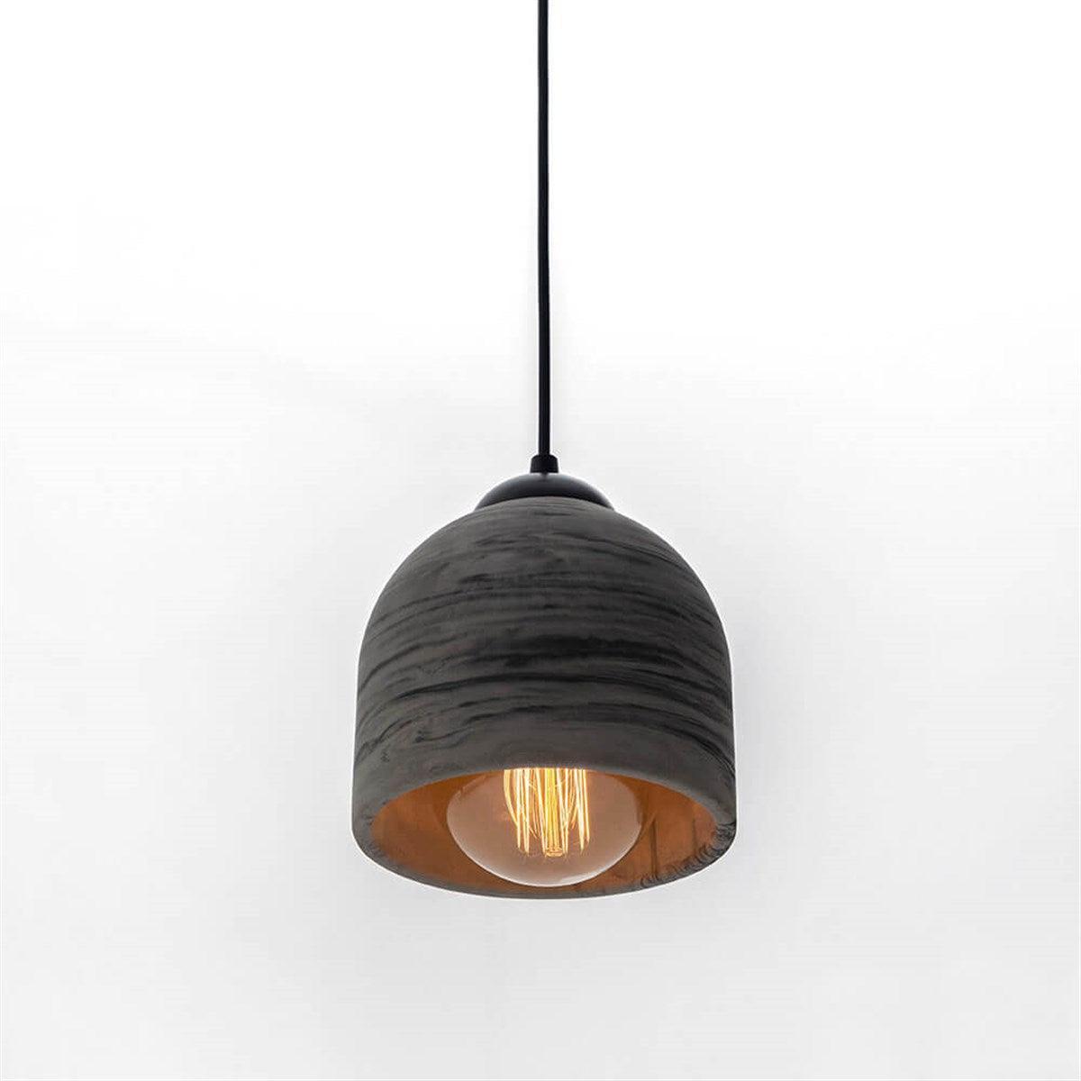 Concrete Pendant Lighting - Qavunco