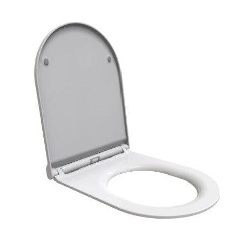 Vento Monoslim Duroplast Soft Close Toilet Seat Alpin White - Qavunco