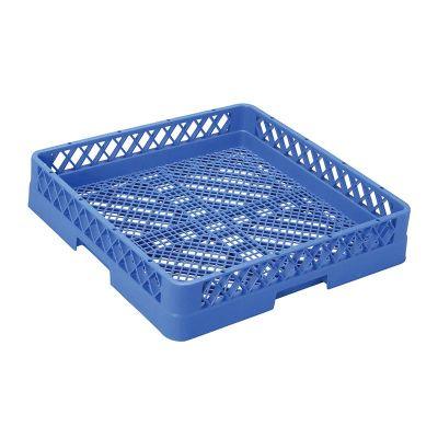 Flat Glass Basket, 50x50x10 cm - Qavunco