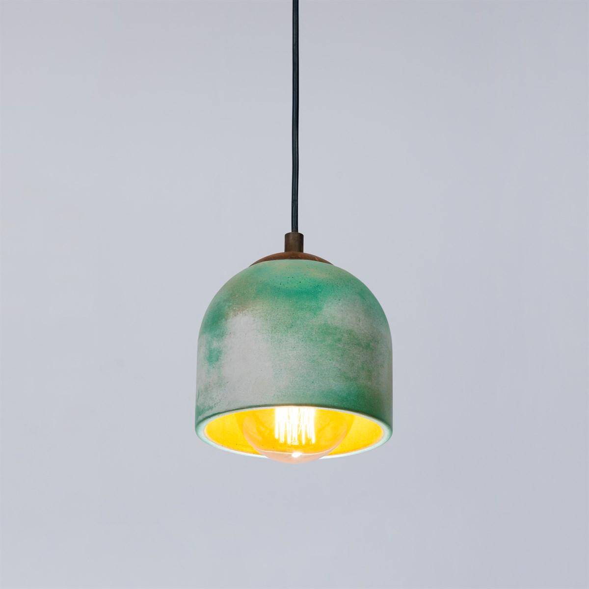 Tumbled Decorative Concrete Pendant Lighting - Qavunco