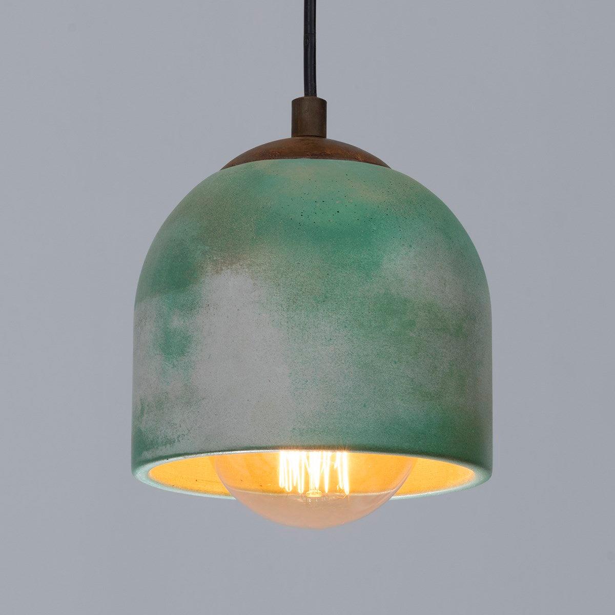 Tumbled Decorative Concrete Pendant Lighting - Qavunco