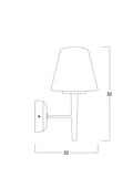 Sky Lampshade Wall Sconce - Qavunco