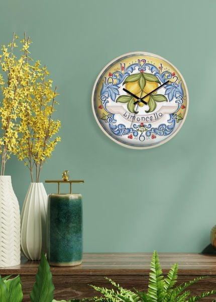 Limoncello Wall Clock 30 Cm - Qavunco