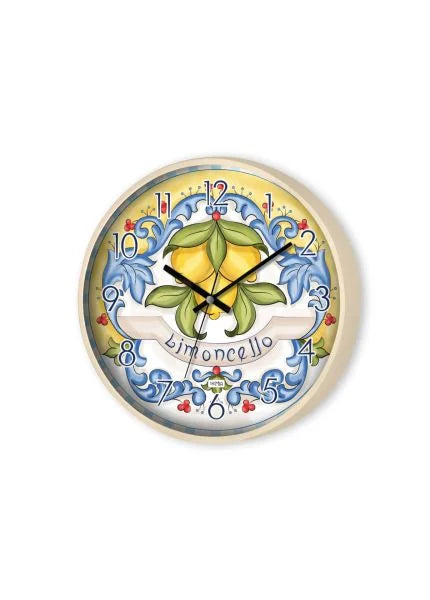 Limoncello Wall Clock 30 Cm - Qavunco