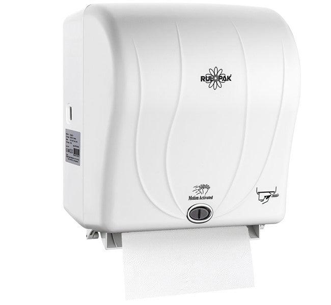 SENSOR TOWEL MACHINE 26 CM - WHITE - Qavunco