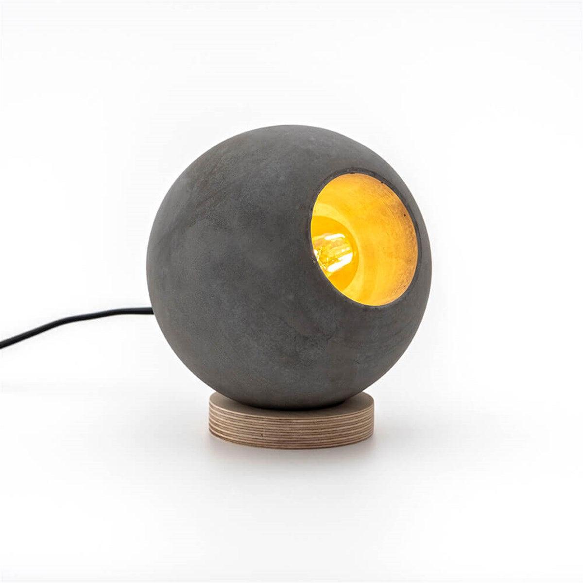 Round Concrete Lighting - Qavunco